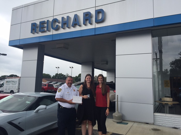 reichard chevy brookville fire